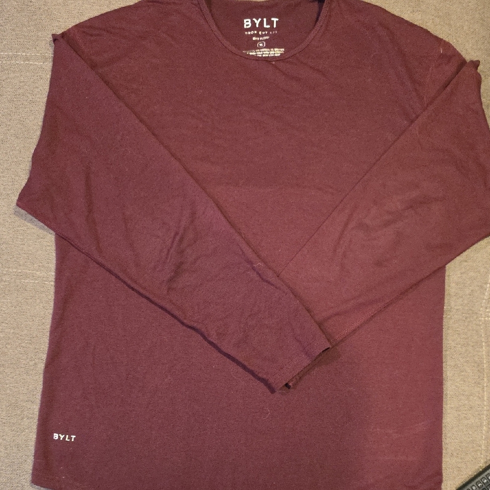 BYLT Burgundy Long sleeve